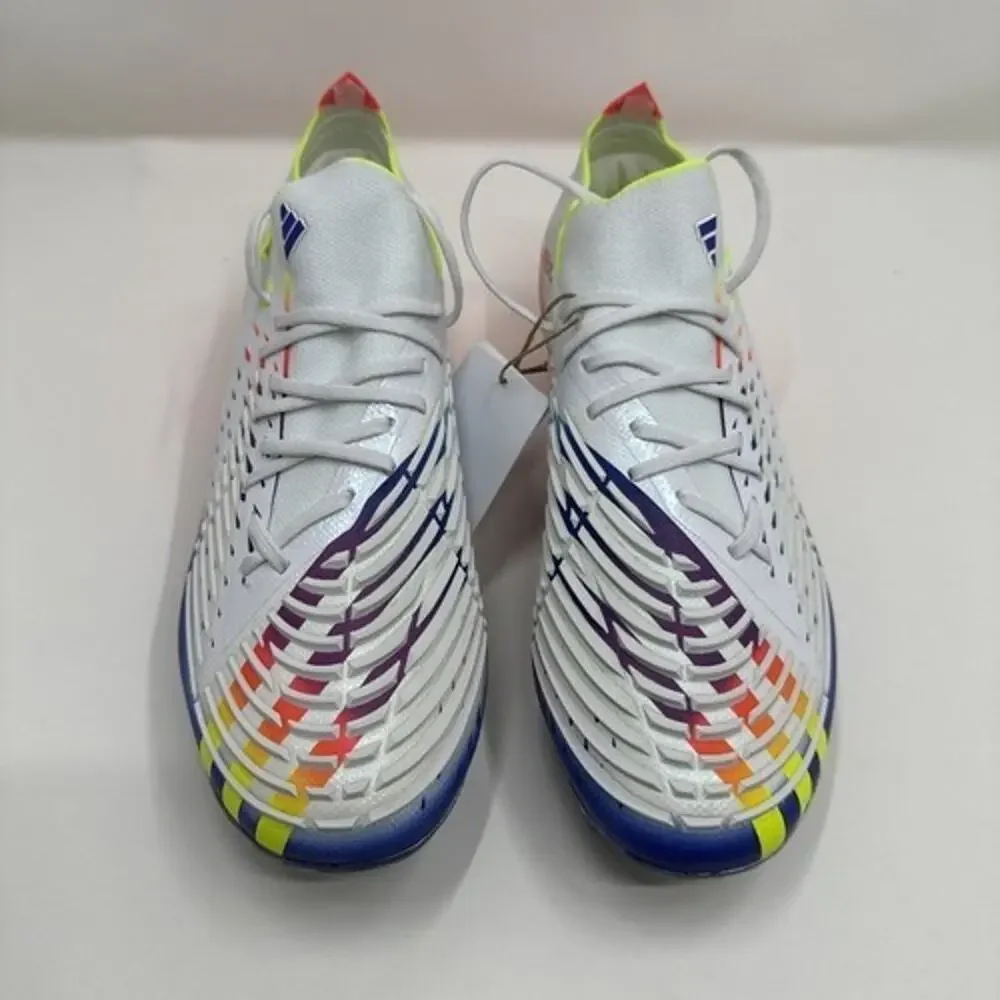 Adidas Mens Rare Predator Edge.1 L SG GW1014 White Soccer Men's 4.5